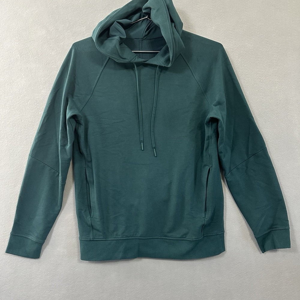 Lululemon City Sweat Pullover Hoodie‎ Men's Size XS Teal LM3AUPS Athletic READ